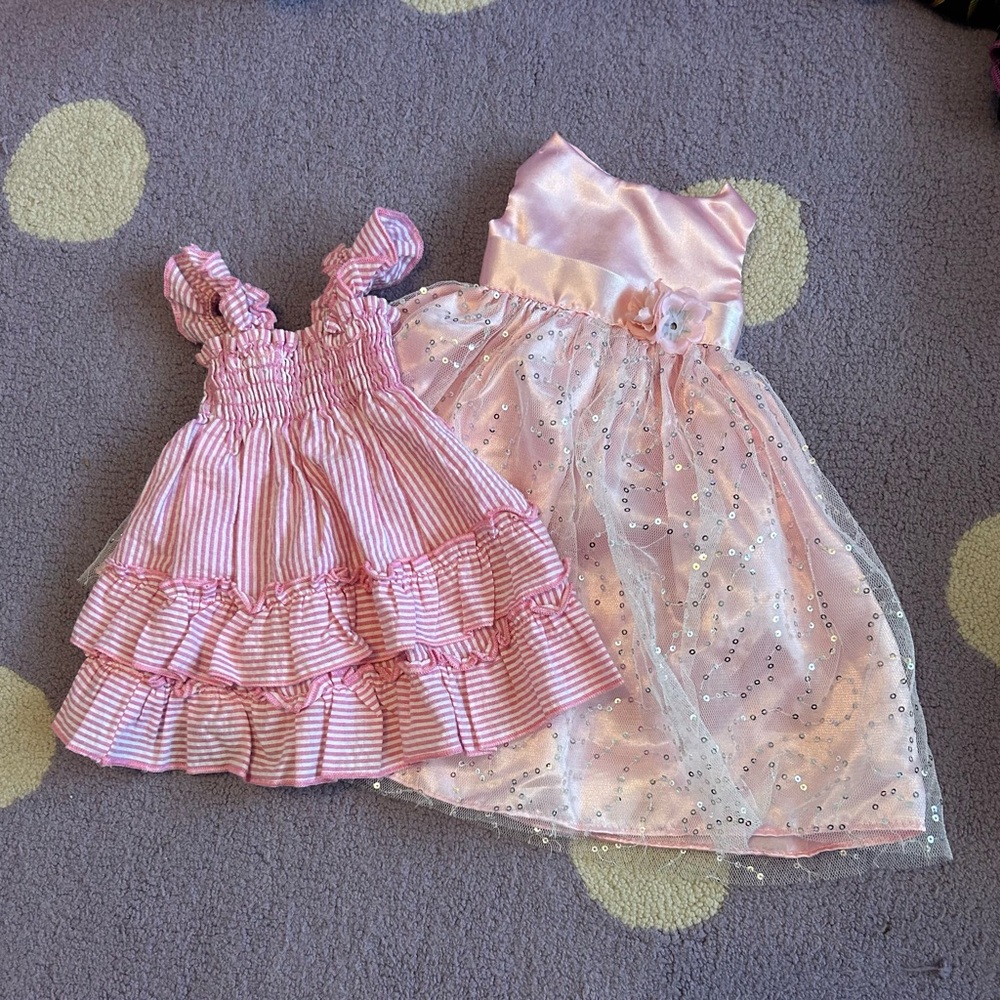 American Girl Pink Dresses + Accessories